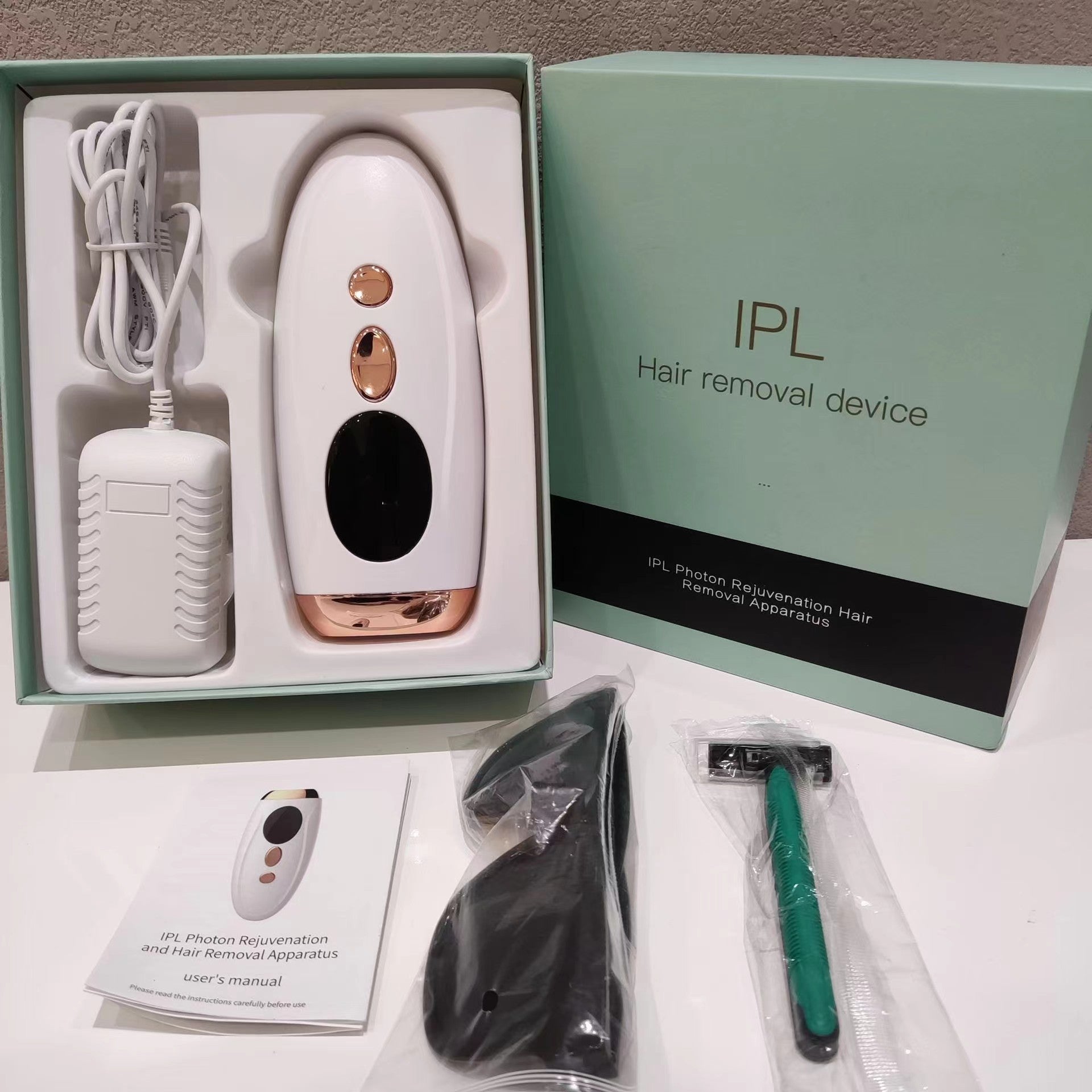 Full-Body Pain-Free Strong Pulse Light Hair Removal Device for Face and Body, Home Use Photon Skin Rejuvenation IPO